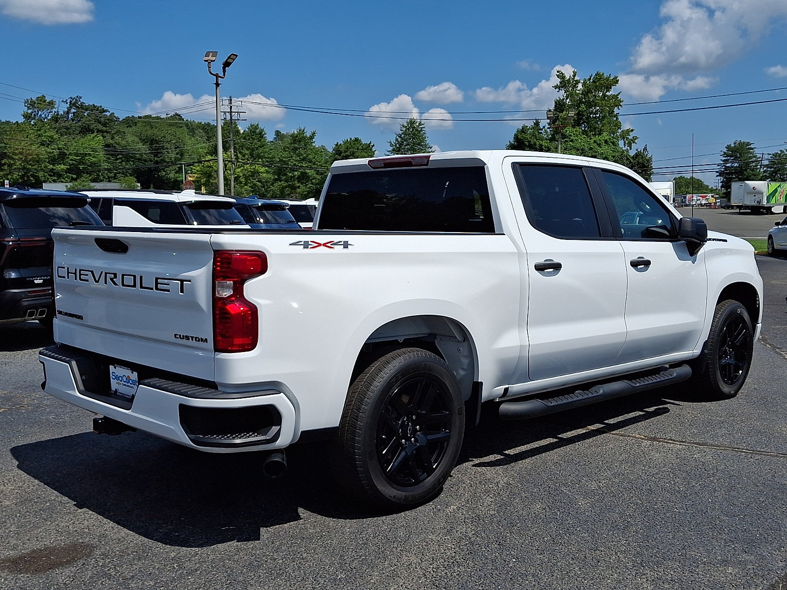 Certified 2023 Chevrolet Silverado 1500 Custom w/ LPO, Dark Essentials Package AWD/4WD image 7