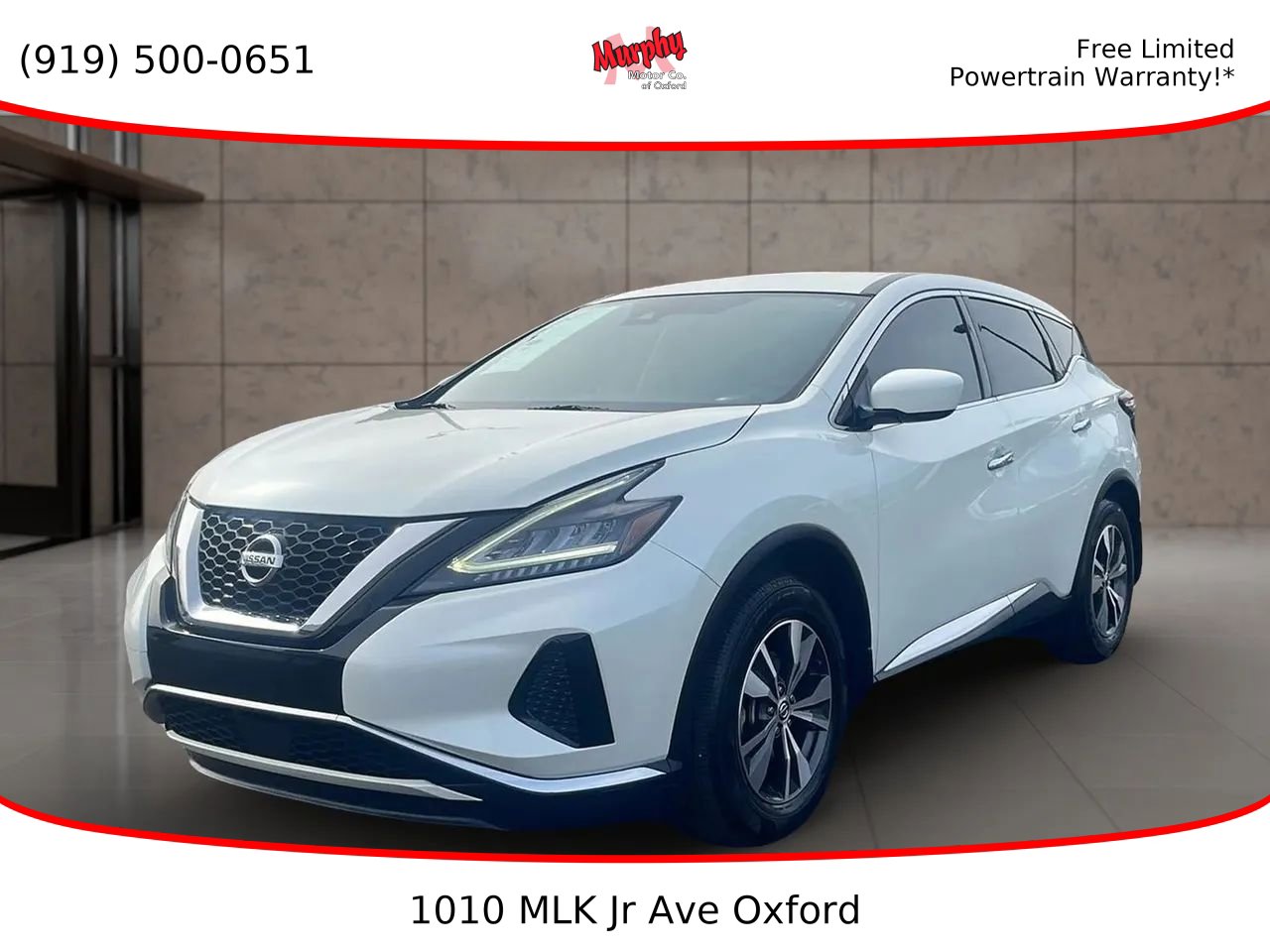 Used 2021 Nissan Murano S image 1