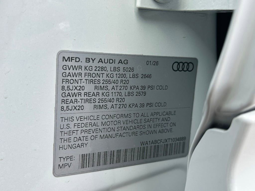 New 2026 Audi Q3 quattro 2.0T image 61