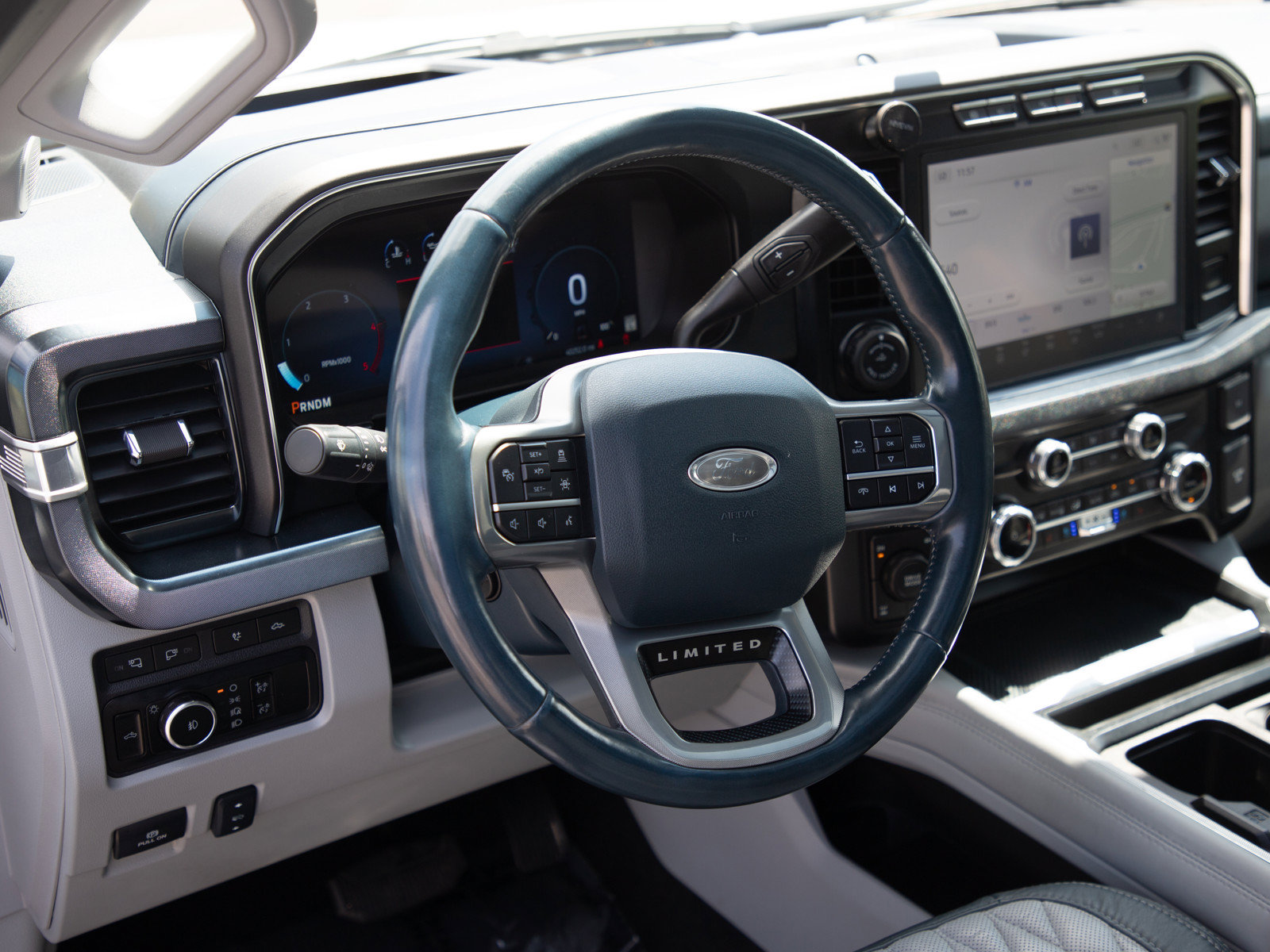 Used 2023 Ford F350 Limited w/ Snow Plow Prep Package AWD/4WD image 19