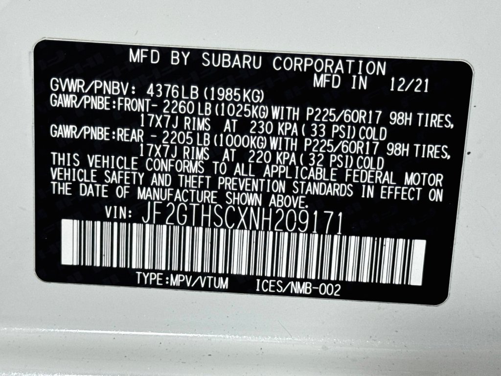 Used 2022 Subaru Crosstrek 2.5i Sport w/ Moonroof Package AWD/4WD image 36