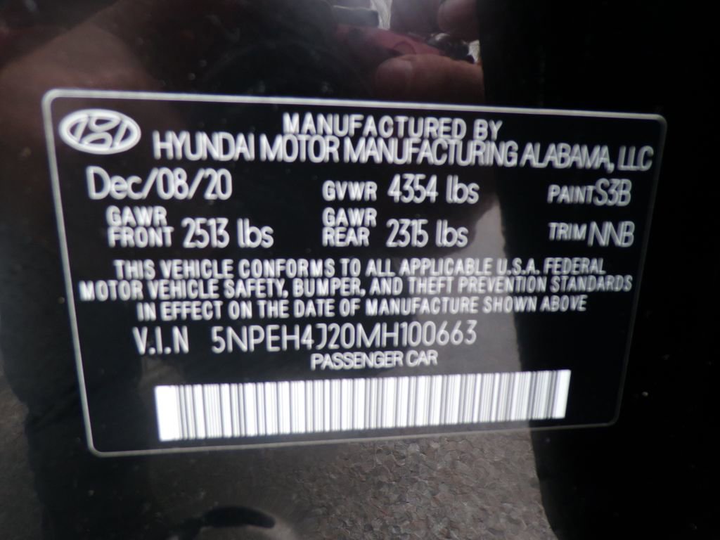 Certified 2021 Hyundai Sonata Limited w/ Preferred Accessory Package FWD image 30