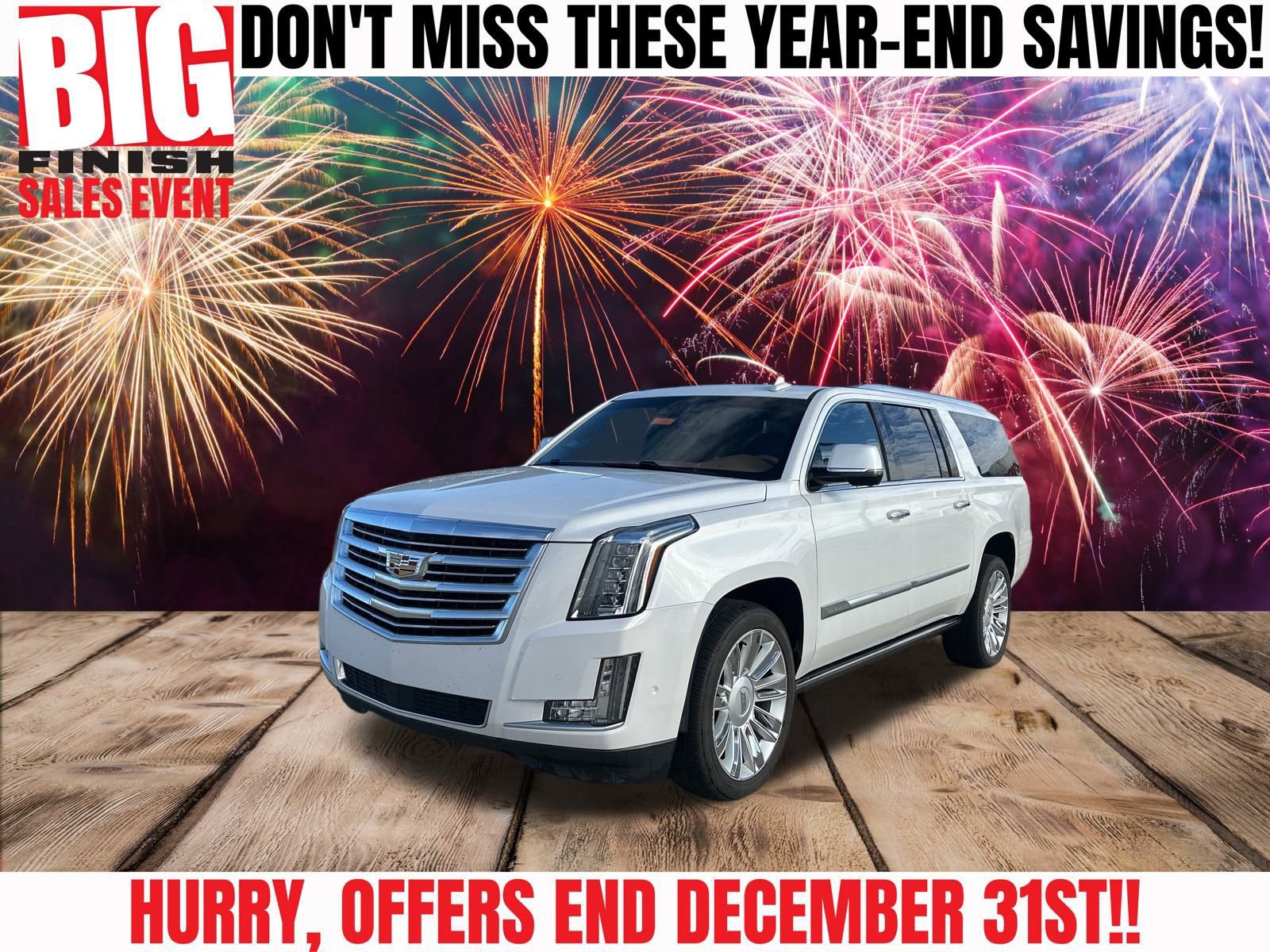 Used 2017 Cadillac Escalade ESV Platinum image 1