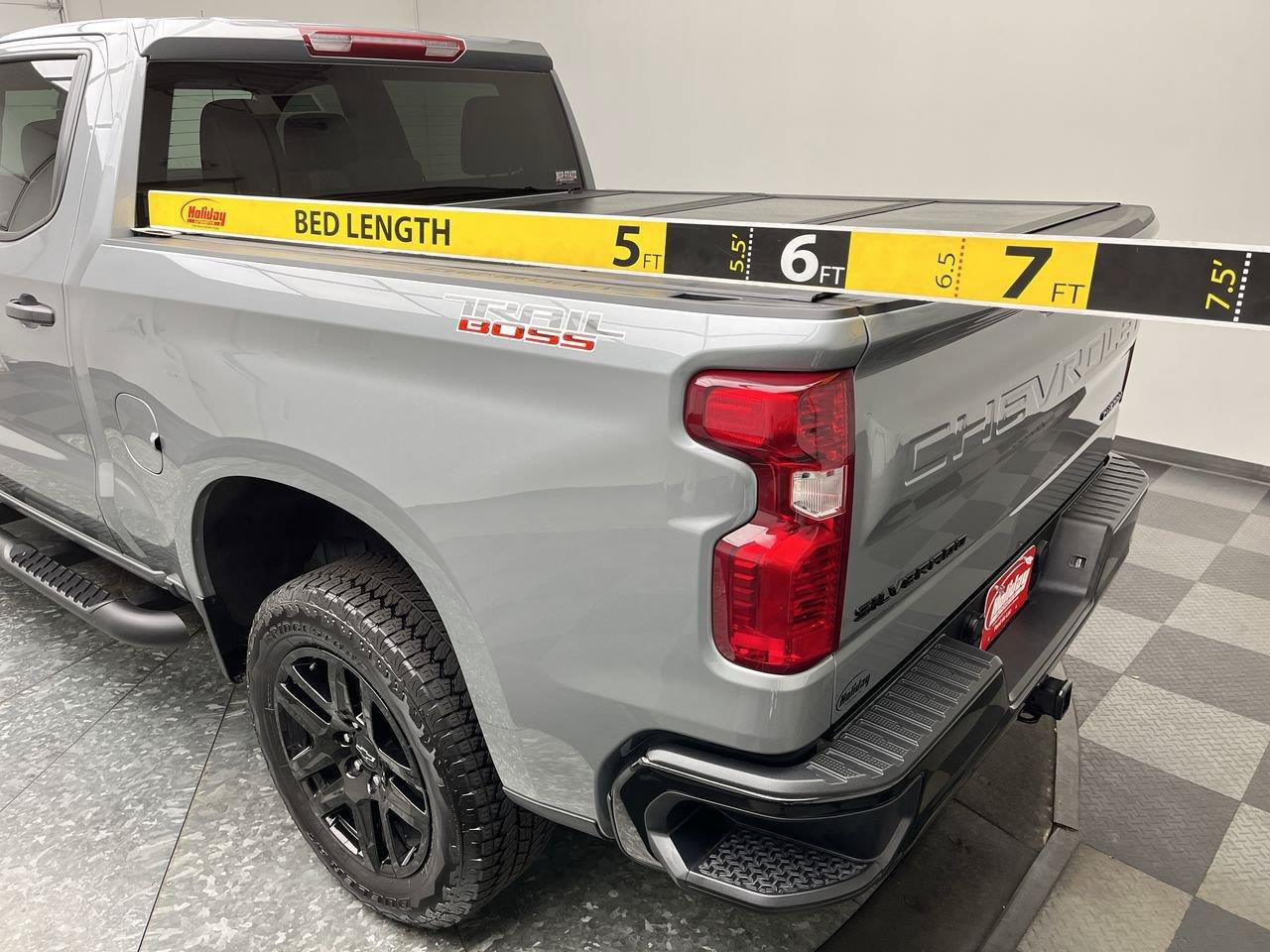 Certified 2024 Chevrolet Silverado 1500 Custom Trail Boss w/ Turbomax Blackout Package AWD/4WD image 28