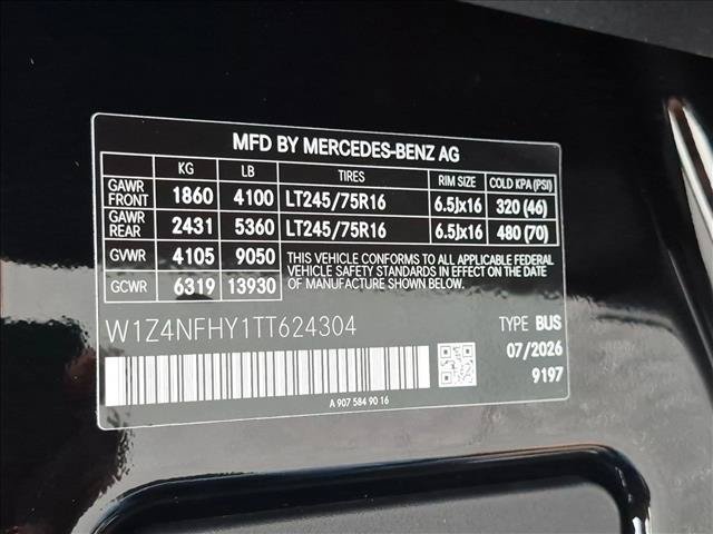 New 2026 Mercedes-Benz Sprinter 2500 image 17