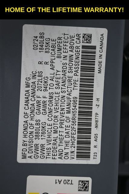 Used 2024 Honda Civic Sport image 49