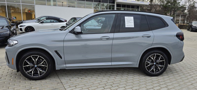 Certified 2022 BMW X3 sDrive30i w/ M Sport Package 2 image 8