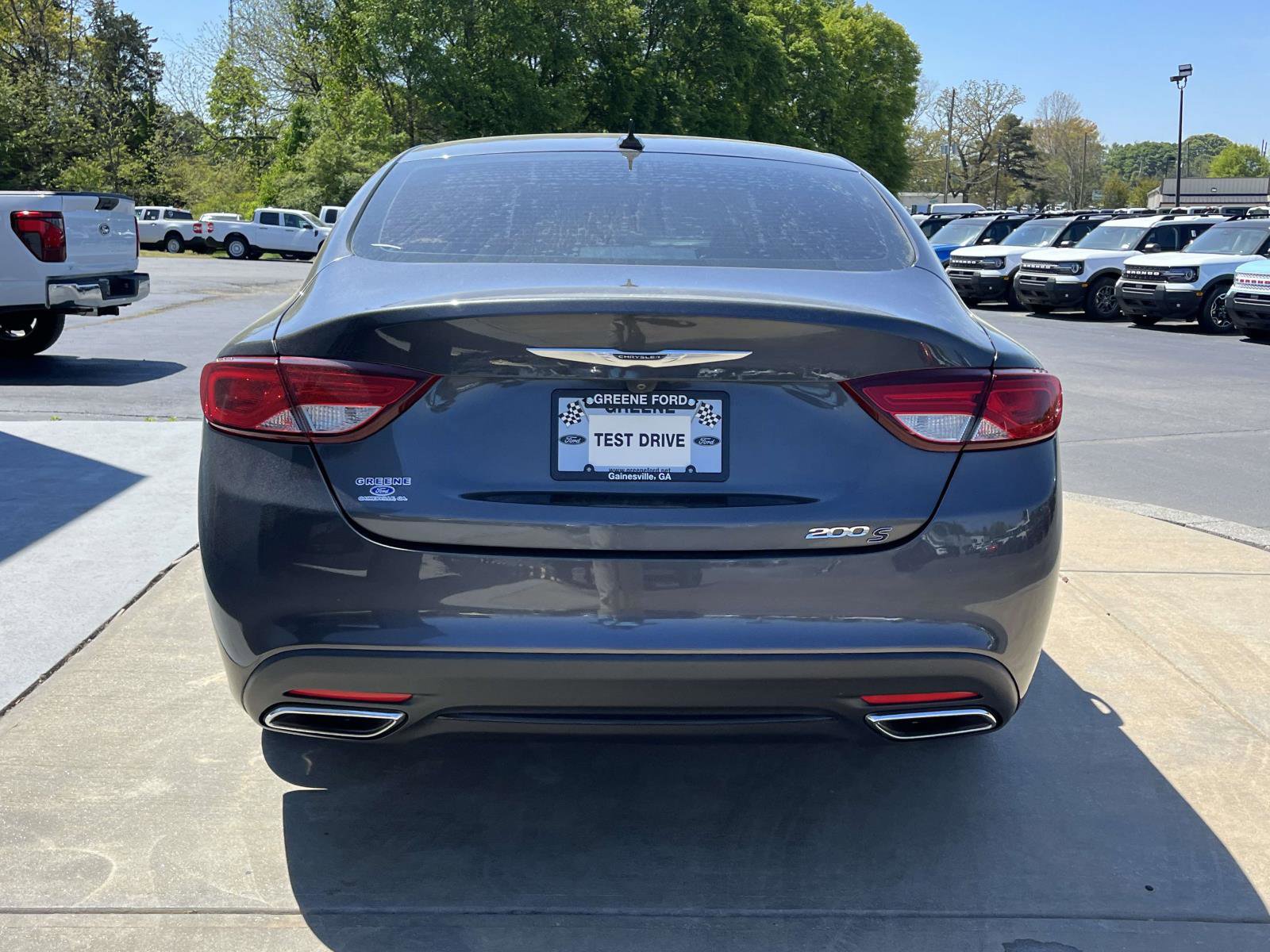 Used 2015 Chrysler 200 S w/ Navigation & Sound Group I image 5