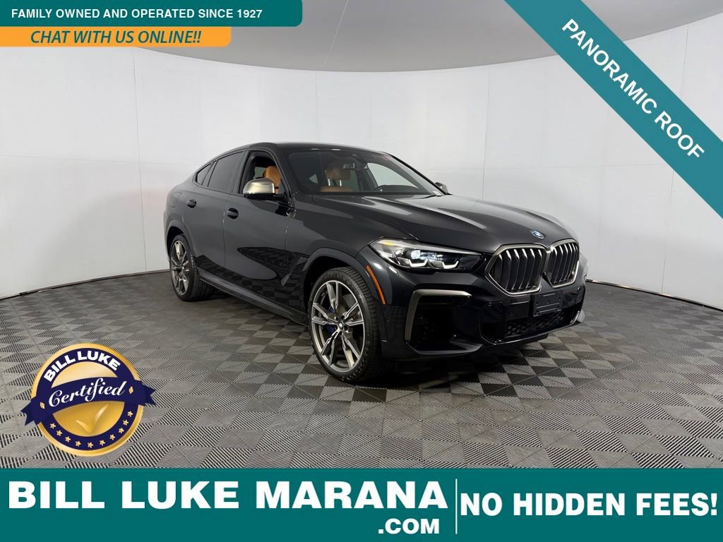 Used 2023 BMW X6 M50i w/ Parking Assistance Package AWD/4WD video 1