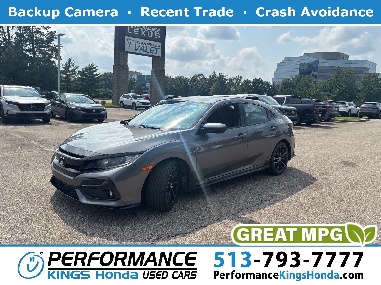 Used 2021 Honda Civic Sport