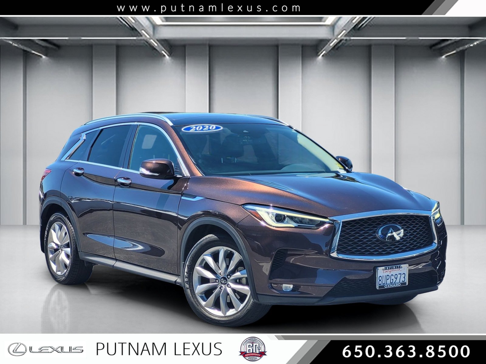 Used 2020 INFINITI QX50 Luxe w/ Navigation Package