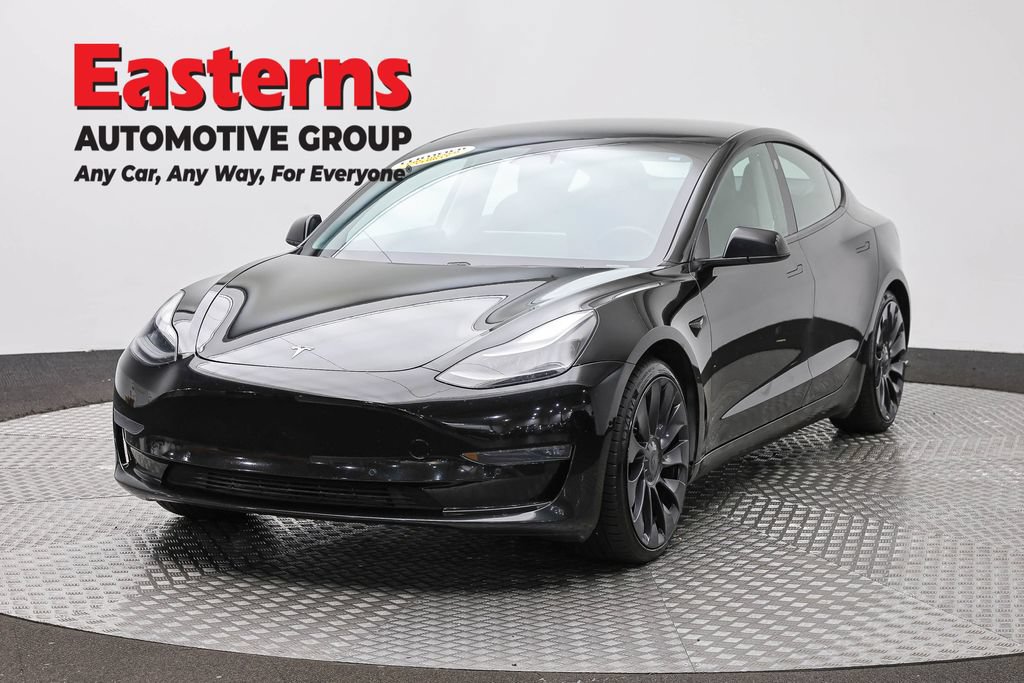 Used 2021 Tesla Model 3 Performance AWD/4WD image 1