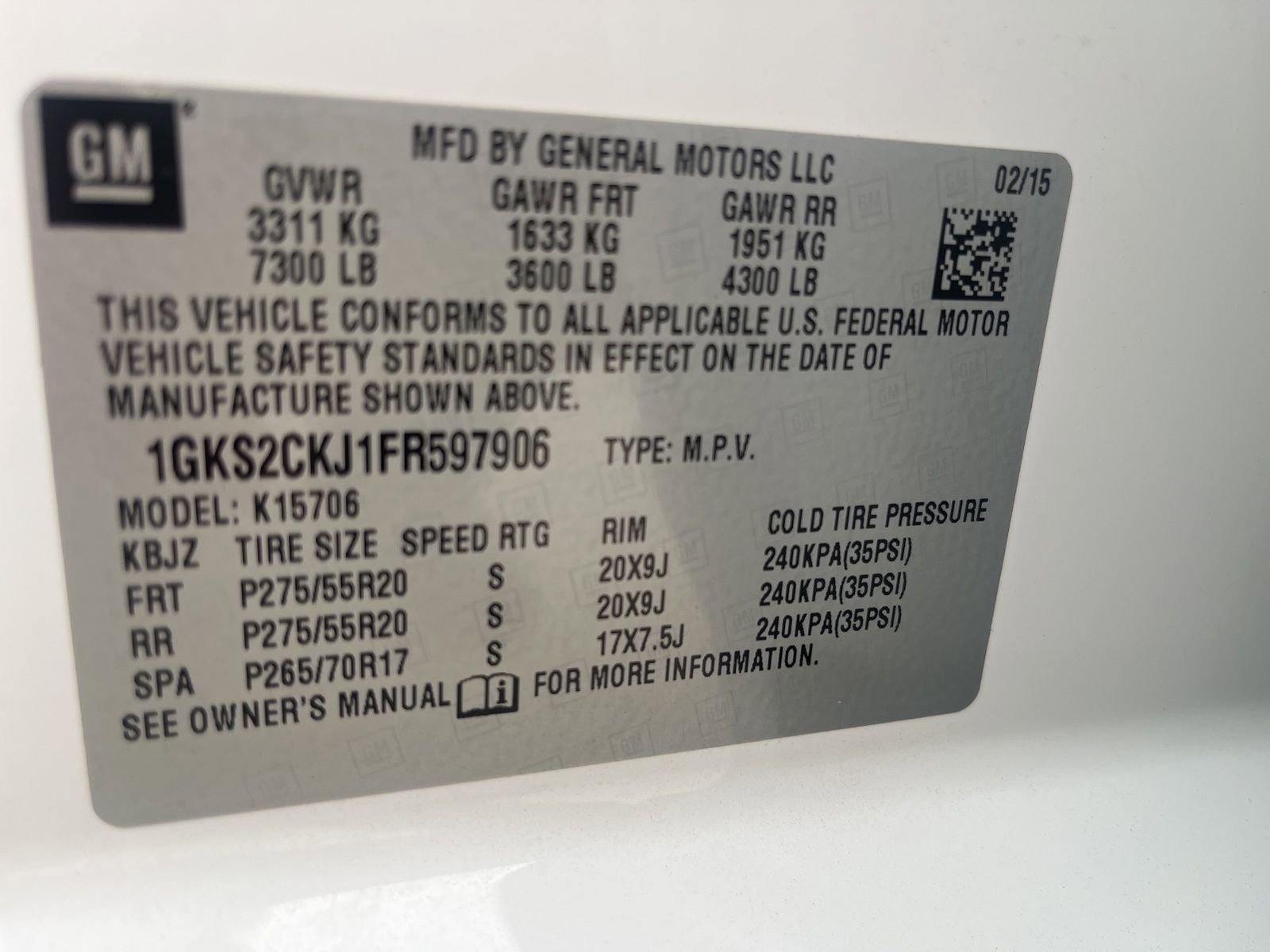 Used 2015 GMC Yukon Denali w/ Open Road Package image 9