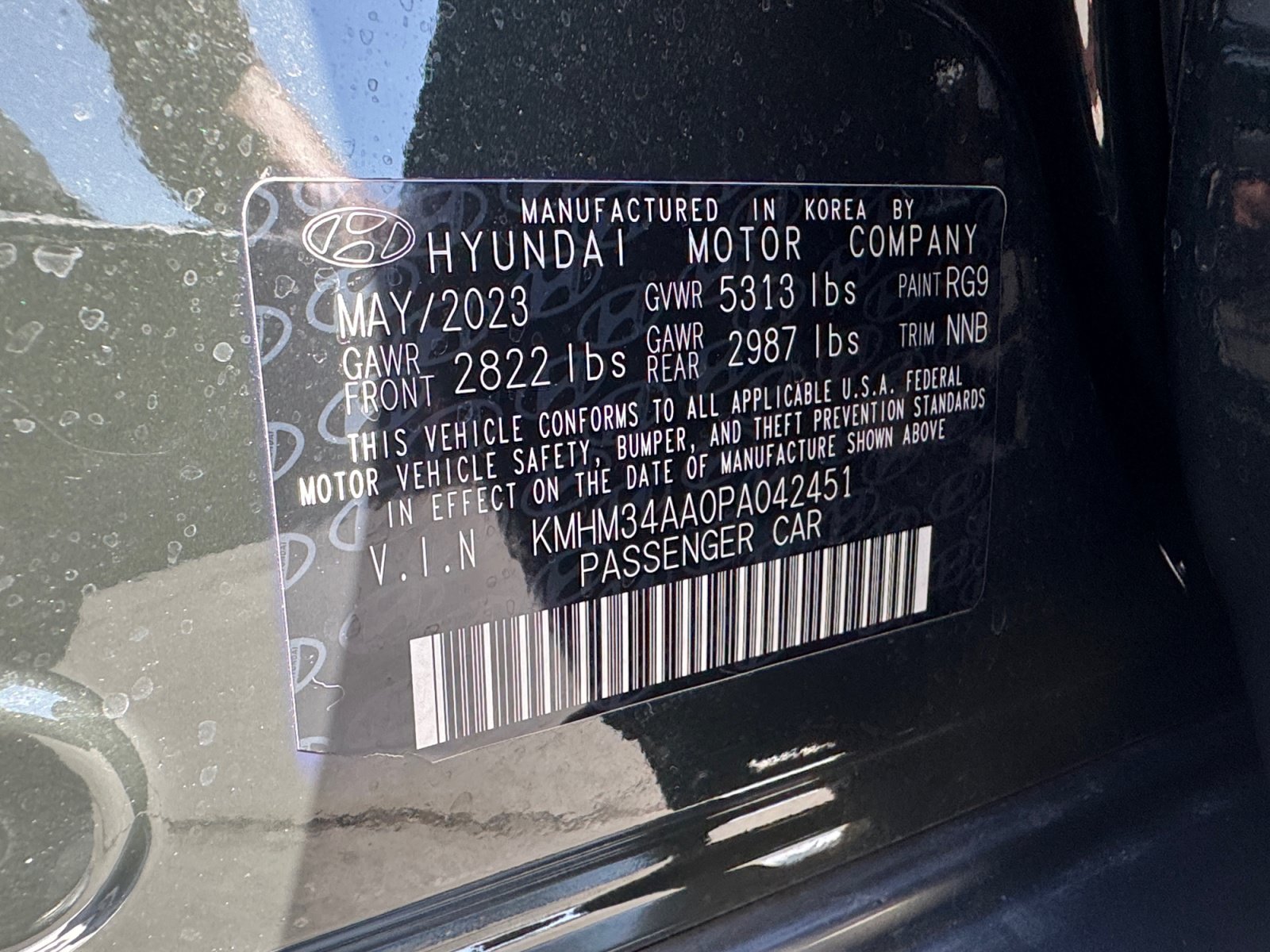 Used 2023 Hyundai Ioniq 6 SEL w/ Cargo Package RWD image 16