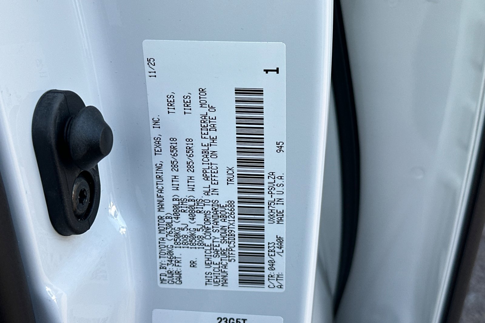 New 2026 Toyota Tundra TRD Pro image 22