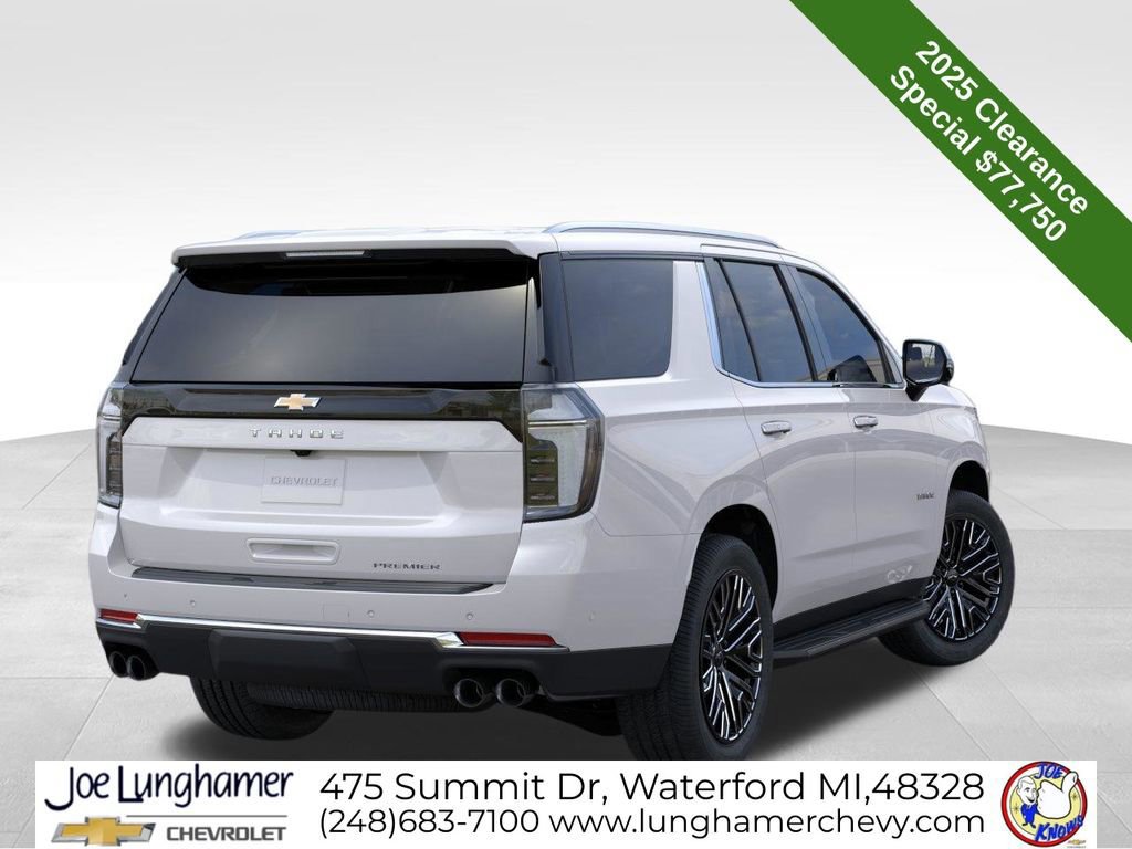 New 2025 Chevrolet Tahoe Premier w/ LPO, Illumination Package AWD/4WD image 4