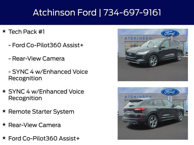 Certified 2024 Ford Escape ST-Line w/ Tech Pack #1 image 17