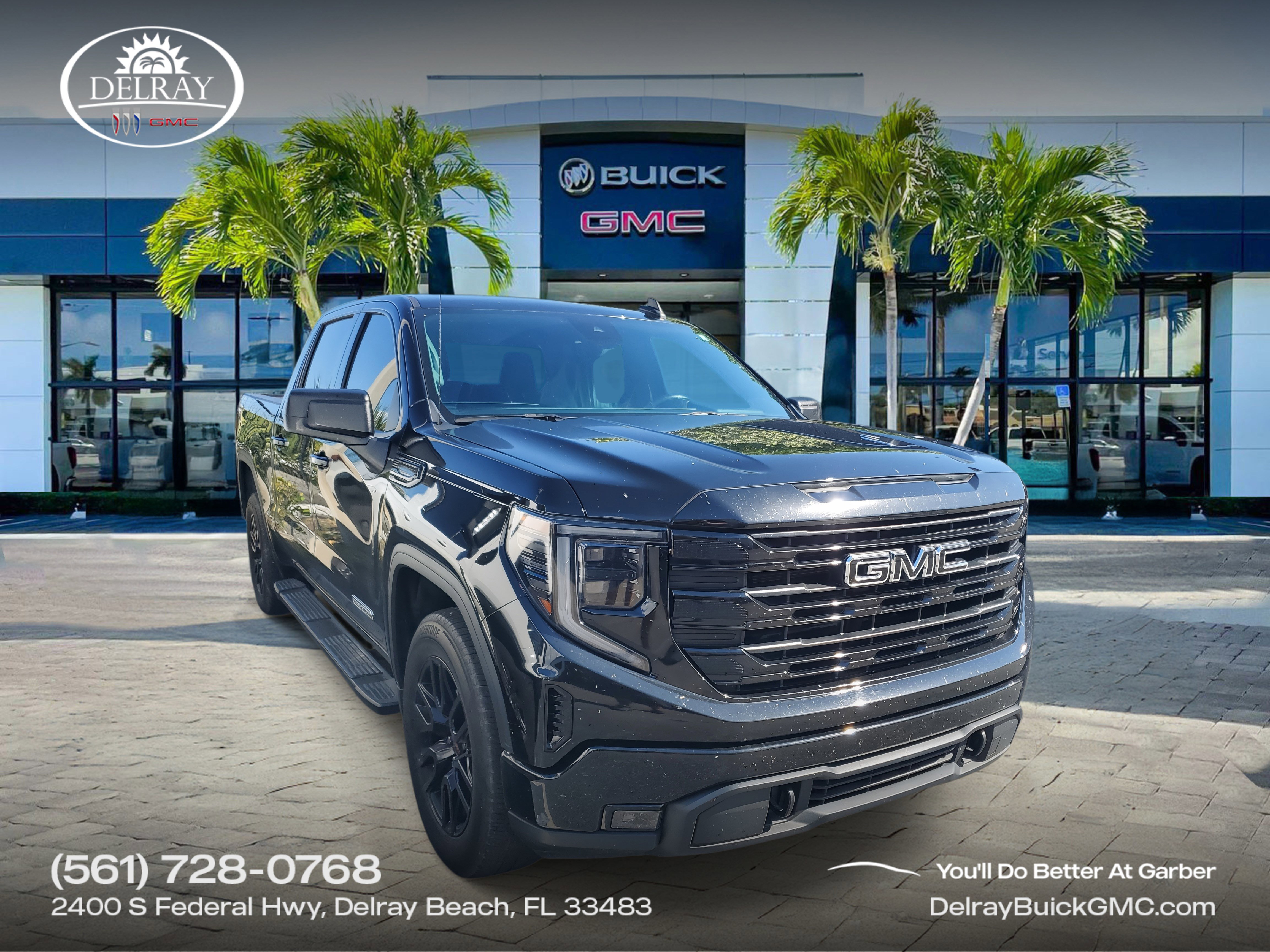 Used 2023 GMC Sierra 1500 Elevation w/ LPO, Elevation Black Package