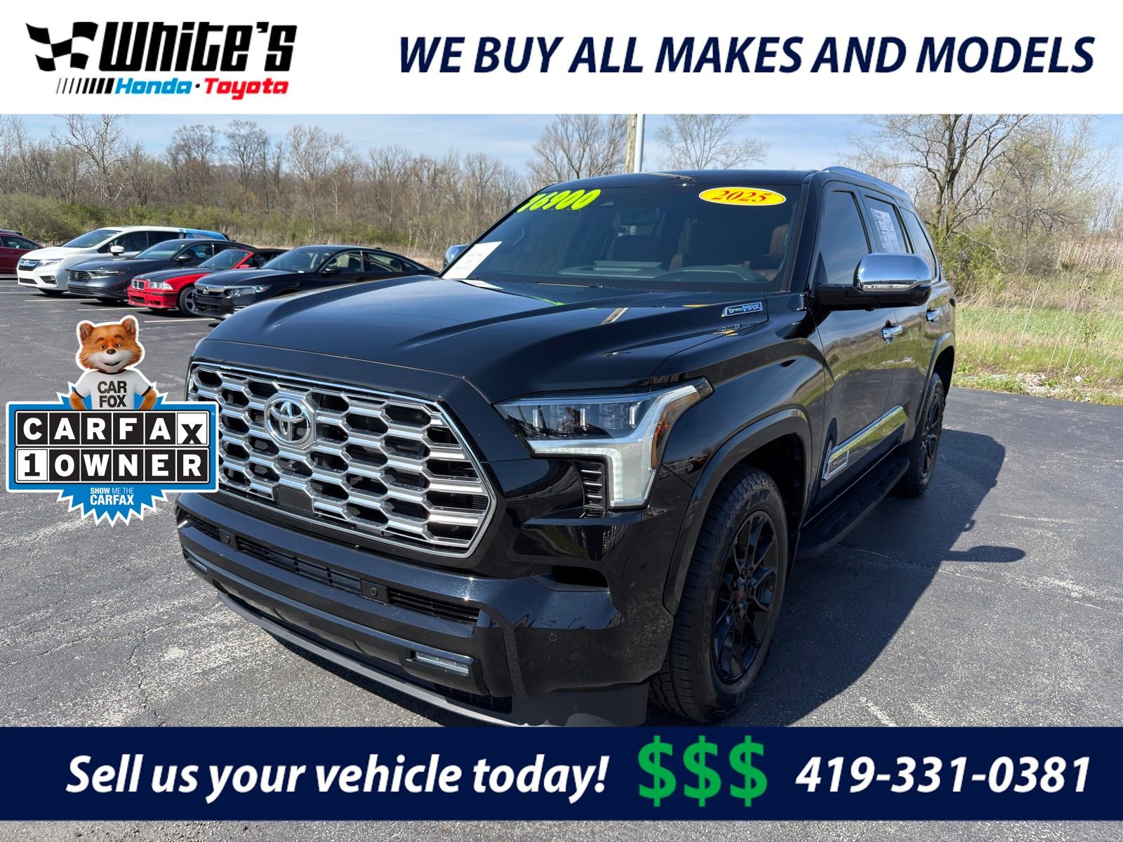 Used 2025 Toyota Sequoia 1794 Edition w/ TRD Off-Road Package AWD/4WD image 1