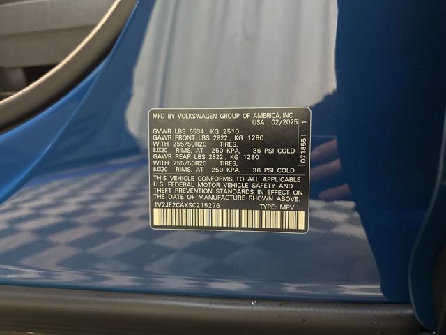 New 2025 Volkswagen Atlas Cross Sport SE image 39