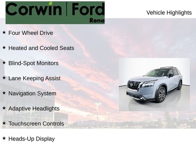 Used 2022 Nissan Pathfinder Platinum w/ Lighting Package (N93) AWD/4WD image 8