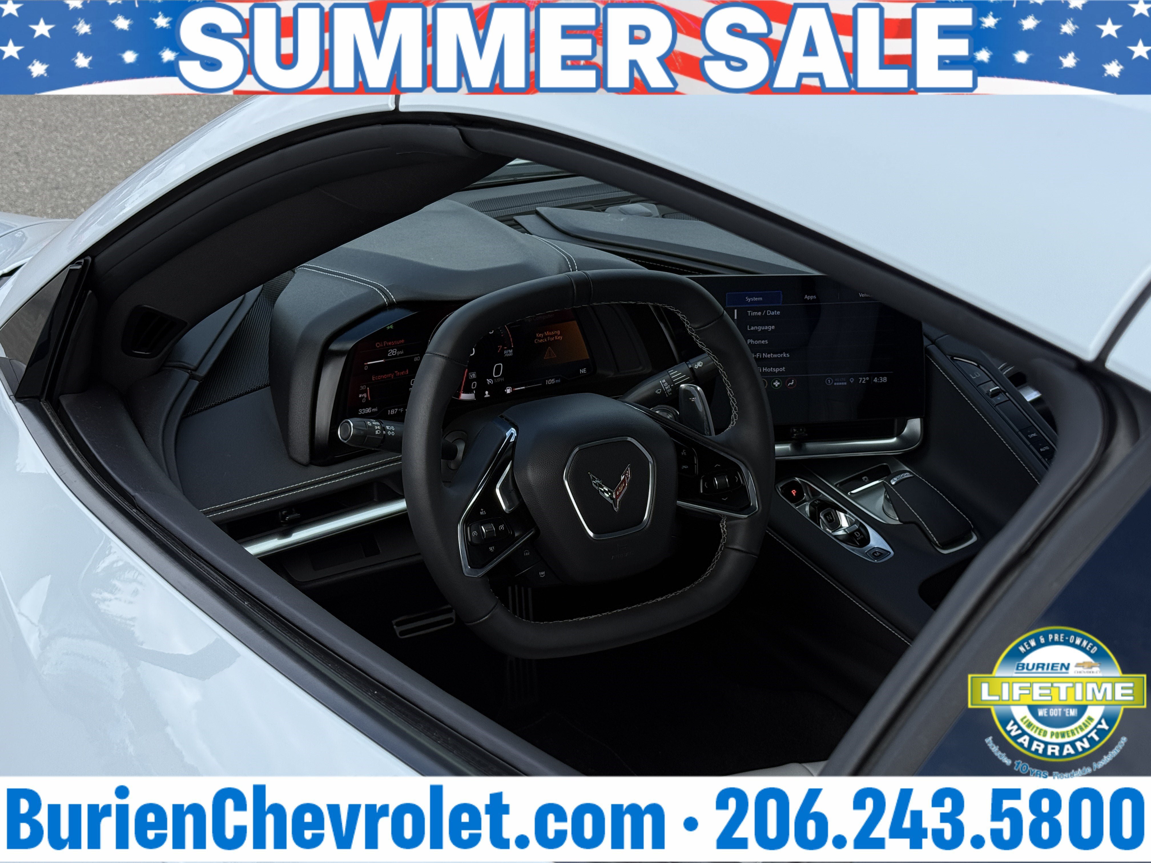 Used 2023 Chevrolet Corvette Stingray Coupe w/ Z51 Performance Package RWD image 46