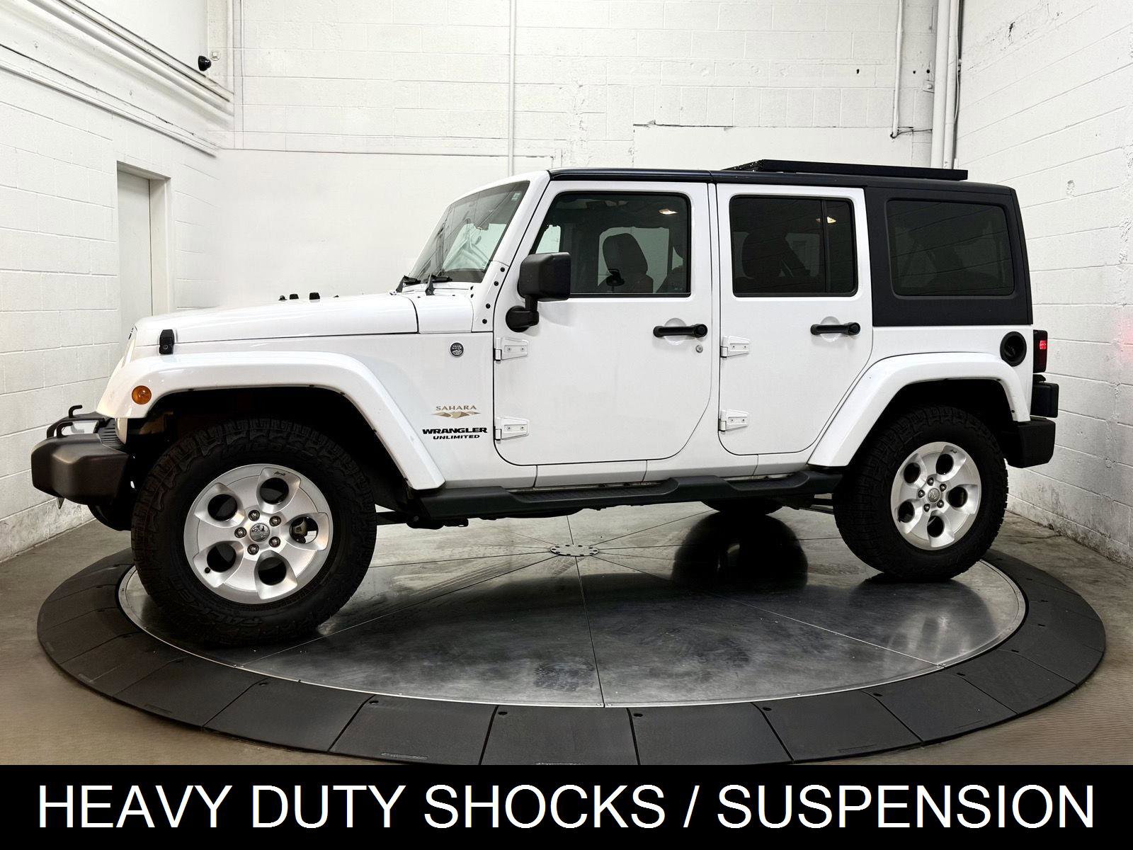 Used 2014 Jeep Wrangler Unlimited Sahara w/ Connectivity Group AWD/4WD image 4