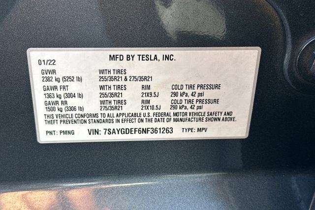 Used 2022 Tesla Model Y Performance AWD/4WD image 33