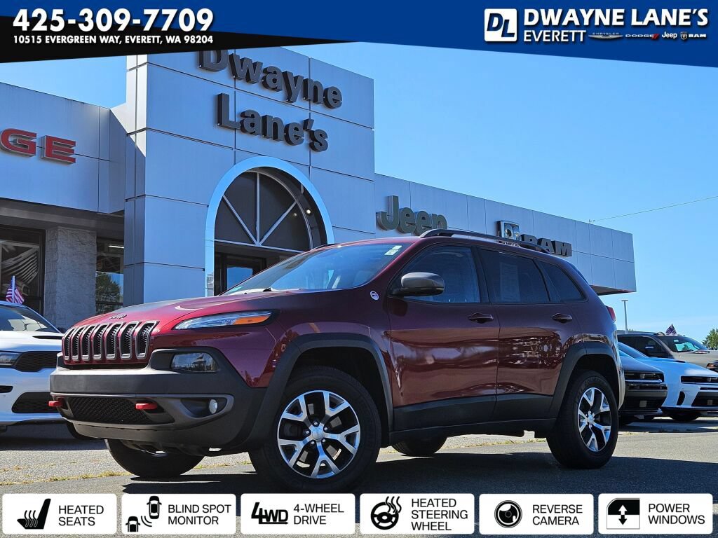 Used 2018 Jeep Cherokee Trailhawk w/ Cold Weather Group