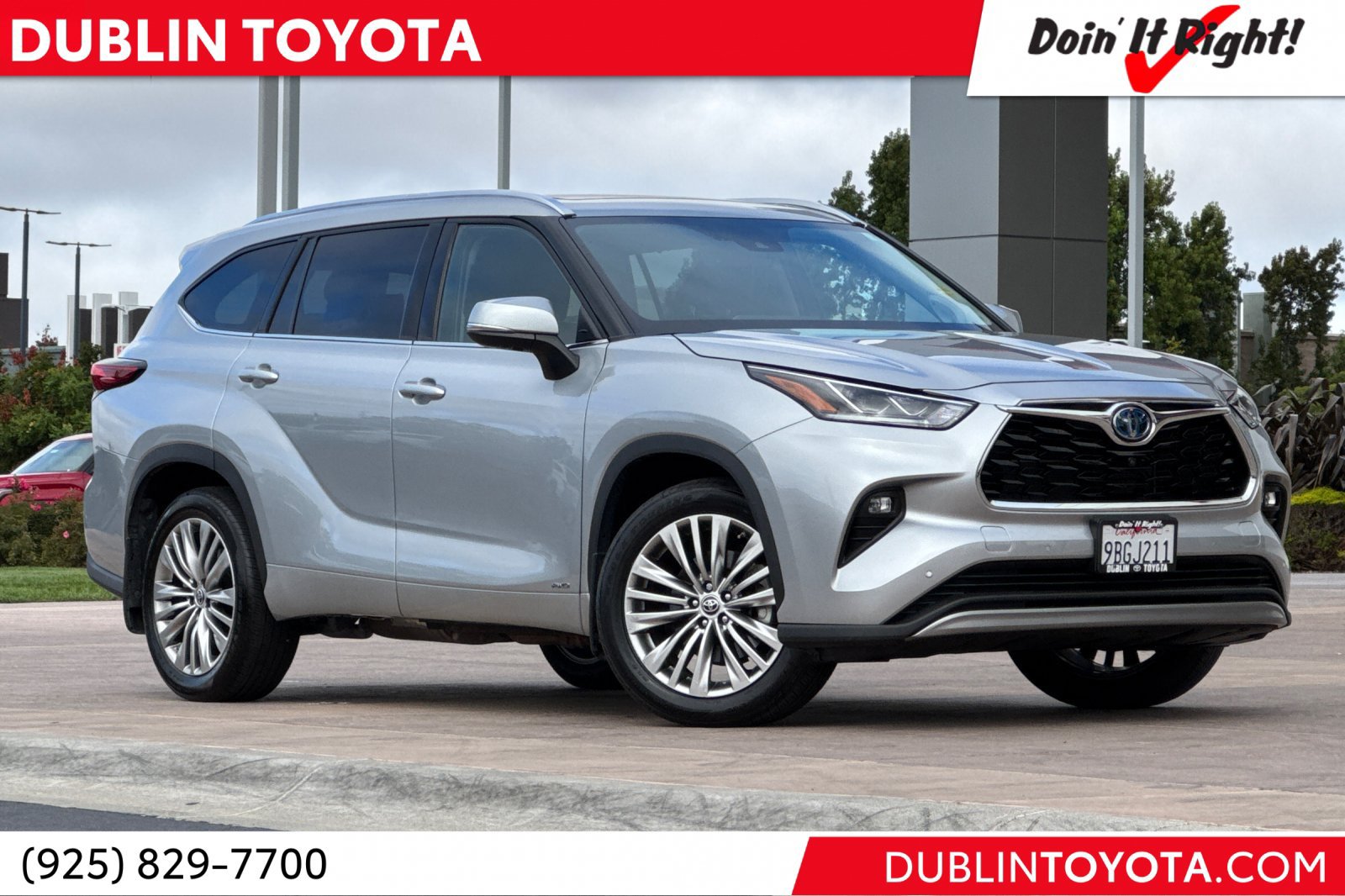Certified 2022 Toyota Highlander Platinum