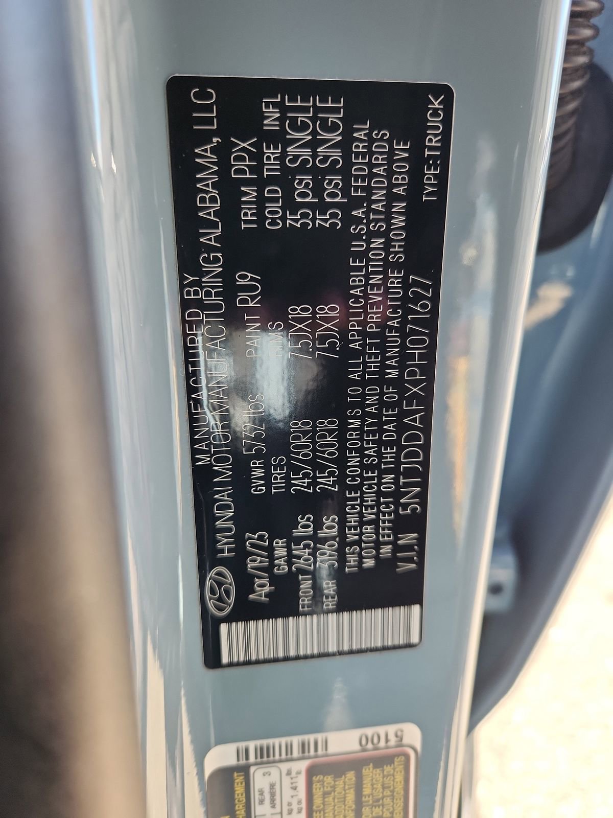 Used 2023 Hyundai Santa Cruz SEL Premium image 20