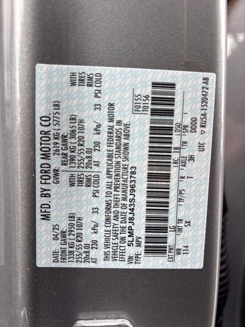 New 2025 Lincoln Nautilus Premier w/ Equipment Group 102A AWD/4WD image 29