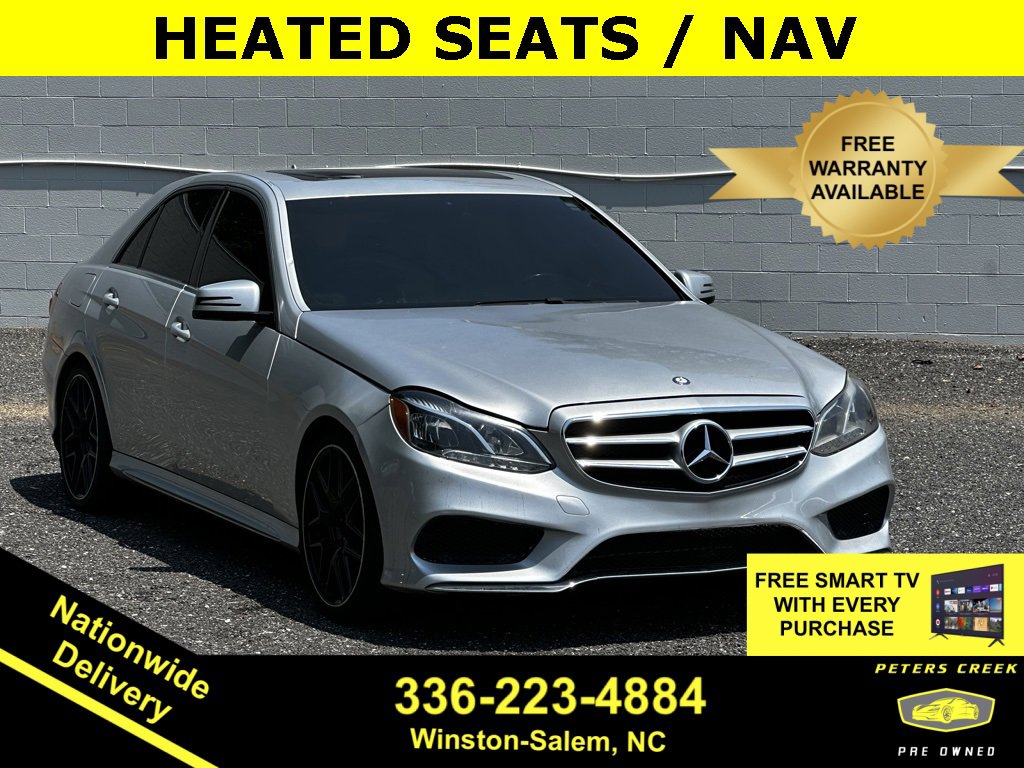Used 2016 Mercedes-Benz E 350 4MATIC Sedan w/ Premium Package