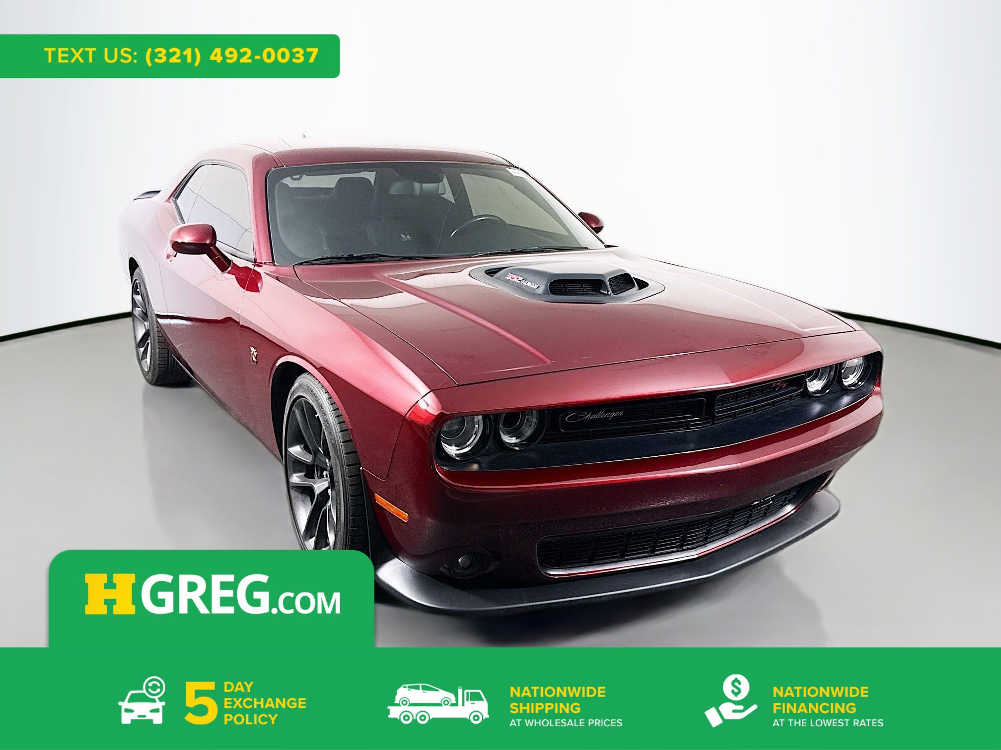 Used 2021 Dodge Challenger R/T Scat Pack w/ Shaker Package image 1