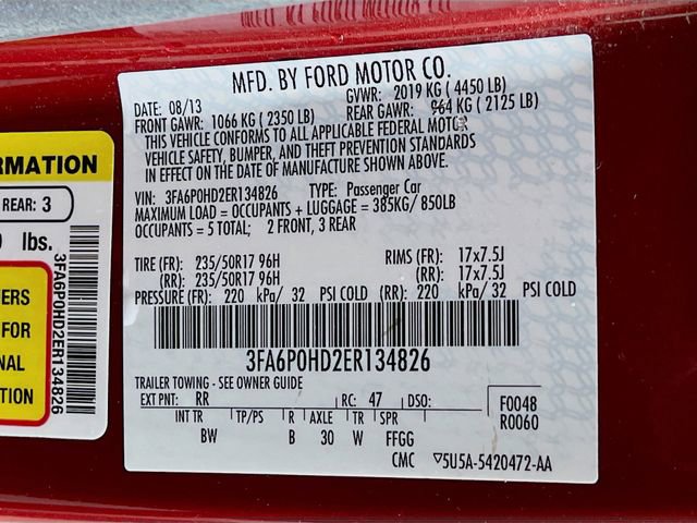 Used 2014 Ford Fusion SE w/ Equipment Group 202A image 27