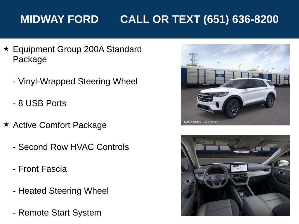 New 2026 Ford Explorer Active w/ Active Comfort Package image 13