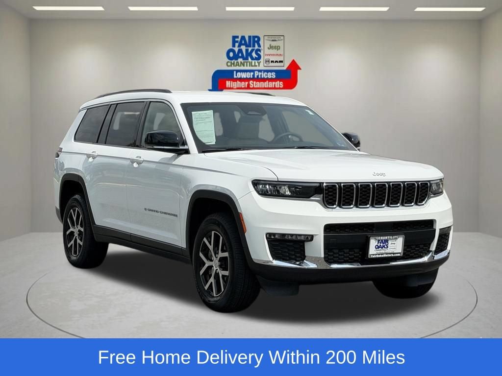 Certified 2025 Jeep Grand Cherokee L Limited AWD/4WD image 1