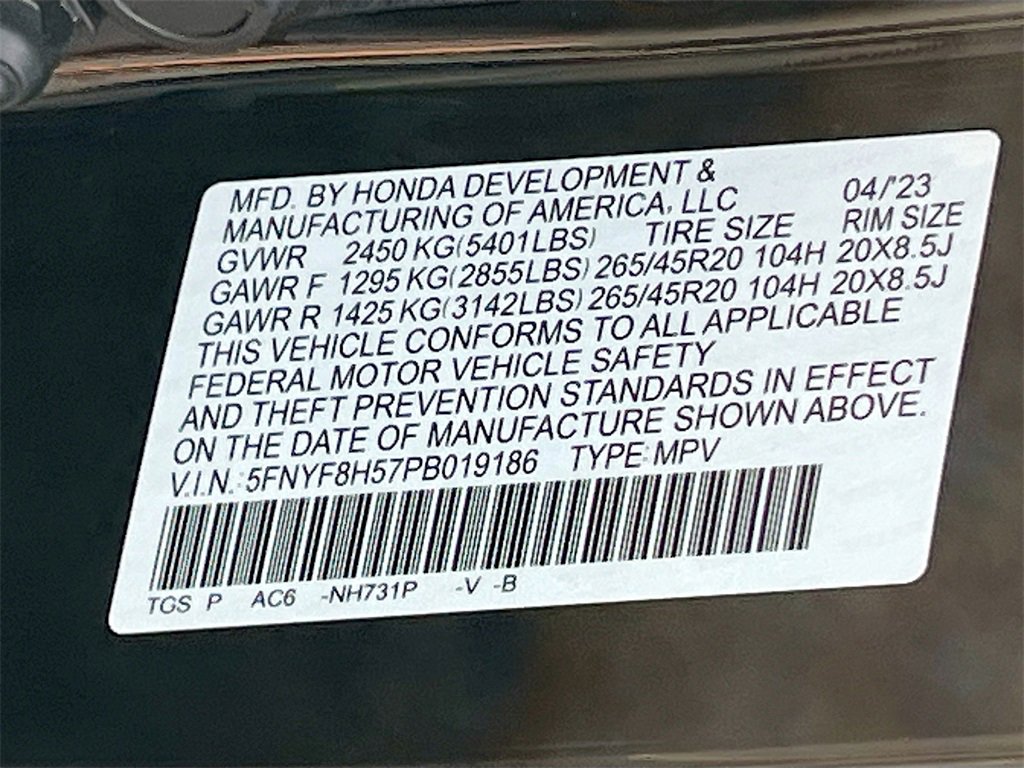 Used 2023 Honda Passport EX-L image 31