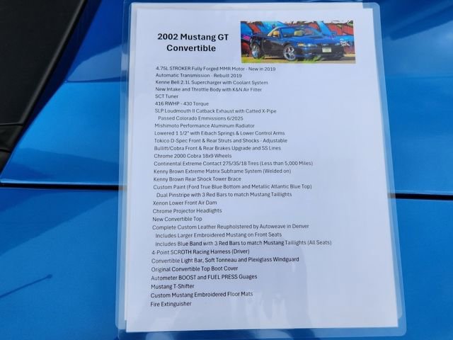 Used 2002 Ford Mustang GT image 24