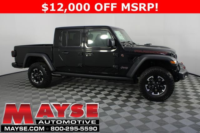 New 2026 Jeep Gladiator Rubicon w/ Steel Power Dome Hood Package