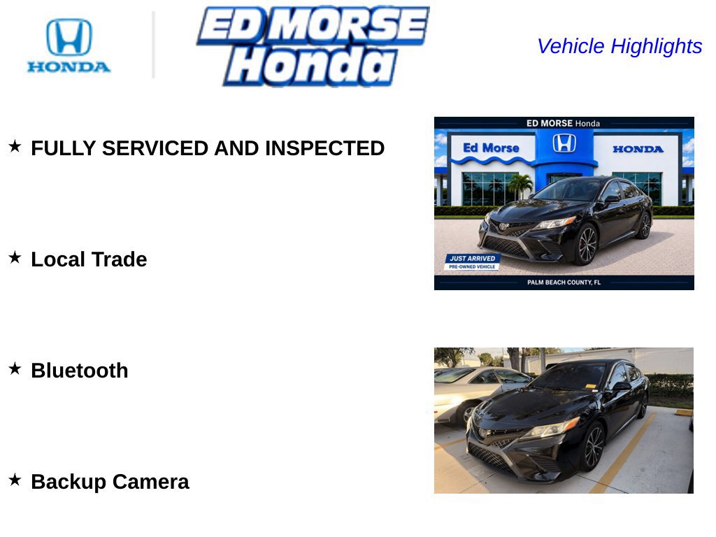 Used 2019 Toyota Camry SE w/ Convenience Package FWD image 6