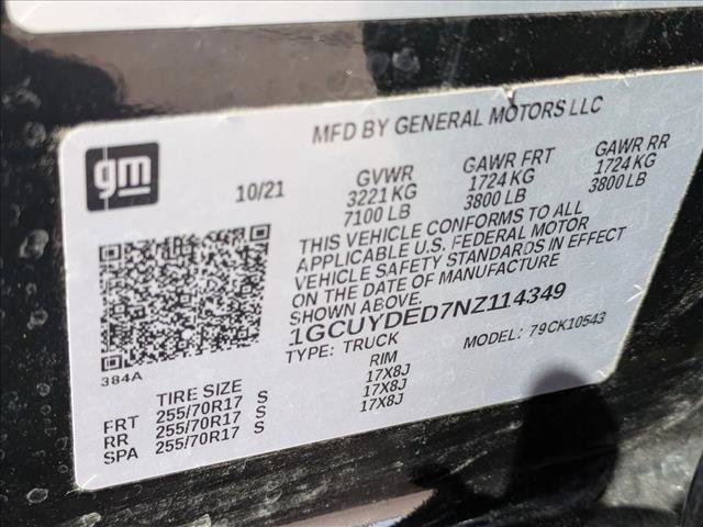 Used 2022 Chevrolet Silverado 1500 LT AWD/4WD image 16