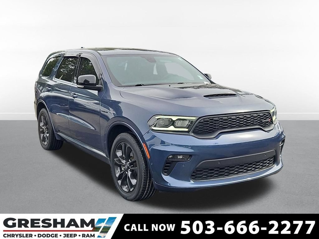 Certified 2021 Dodge Durango R/T w/ Blacktop Package AWD/4WD image 1