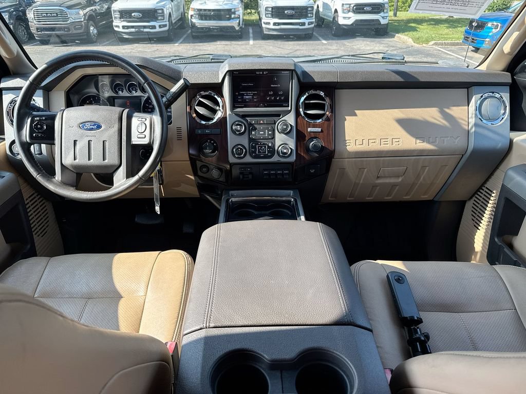 Used 2015 Ford F350 Lariat w/ Lariat Ultimate Package AWD/4WD image 10