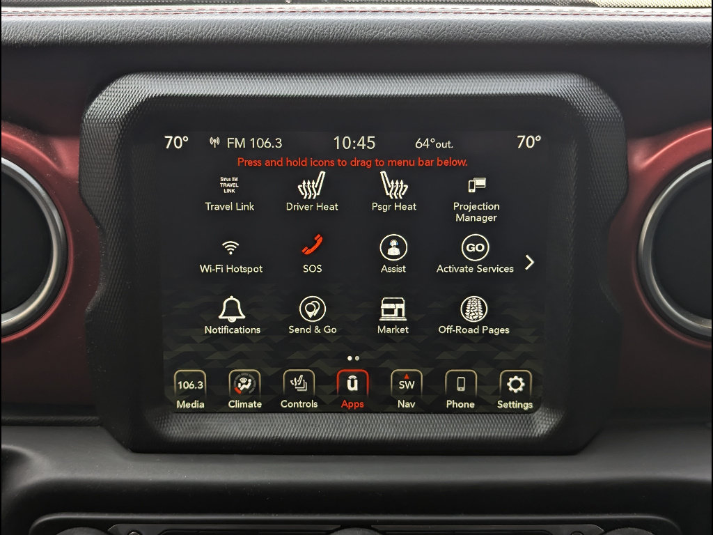 Used 2022 Jeep Gladiator Rubicon w/ LED Lighting Group AWD/4WD image 32