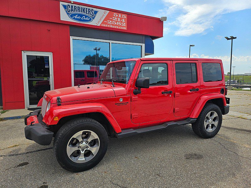 Used 2017 Jeep Wrangler Unlimited Sahara w/ Connectivity Group AWD/4WD image 1