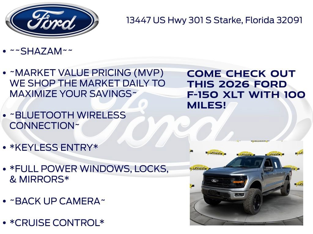 New 2026 Ford F150 XLT w/ FX4 Off-Road Package AWD/4WD image 5