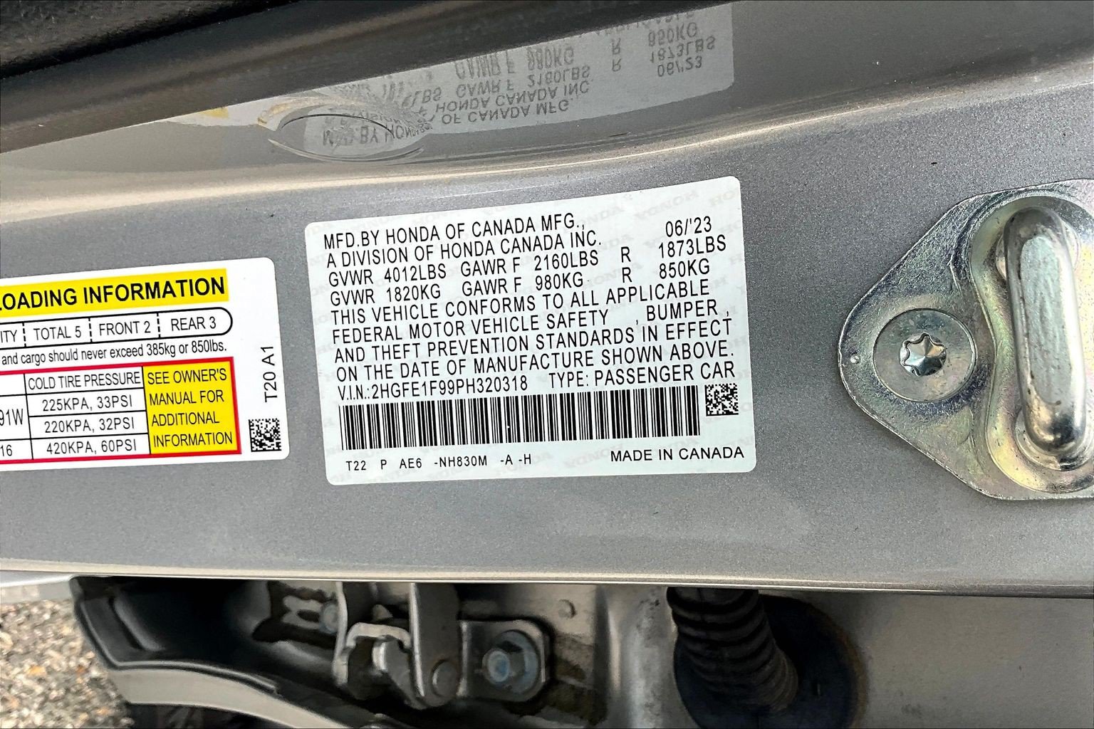 Used 2023 Honda Civic Touring image 35