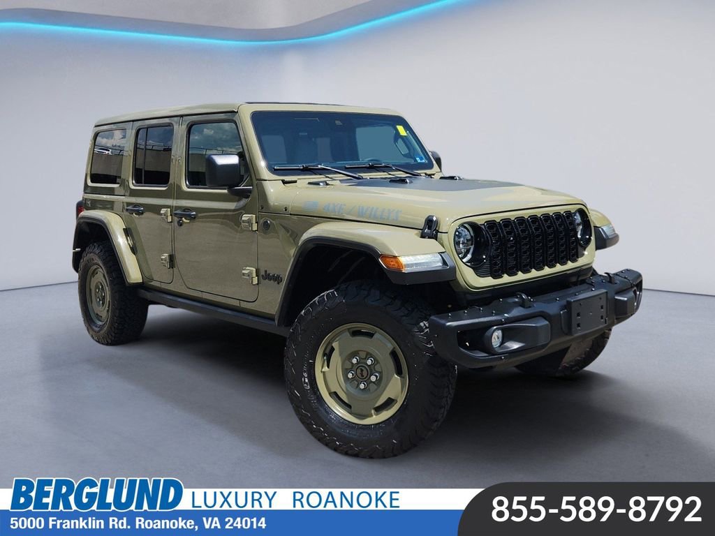Used 2025 Jeep Wrangler Unlimited Sport S 4xe