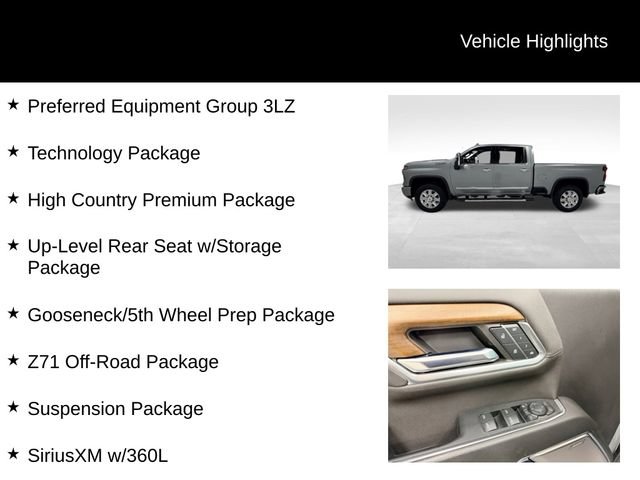 Certified 2024 Chevrolet Silverado 2500 High Country w/ High Country Premium Package AWD/4WD image 27